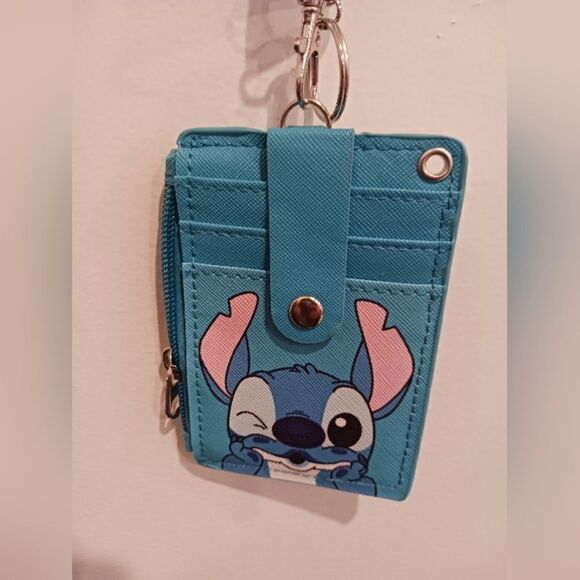 Lilo & Stitch Lanyard Card/ID Holder - Picture 1 of 5